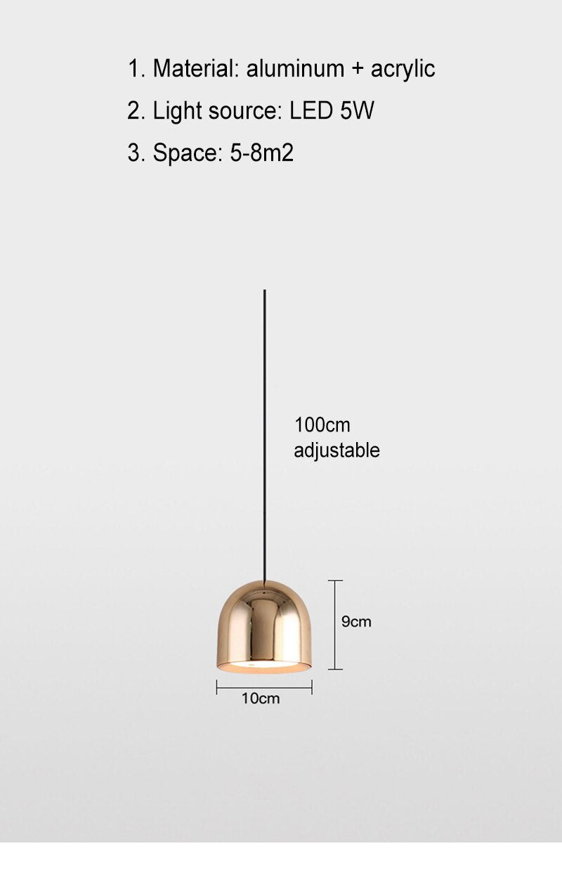 BAN Cadence Bar chandelier LED pendant light