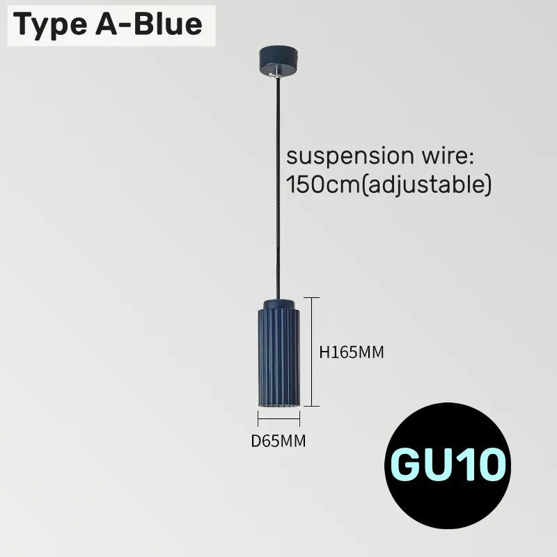 Minimalism Modern LED Pendant Lights Nordic GU10 Art