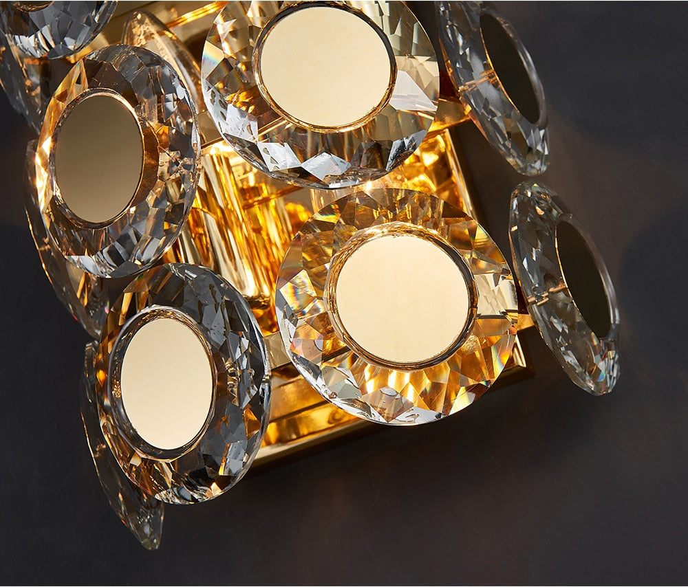 Ylk Adriel Modern Gold Sconce