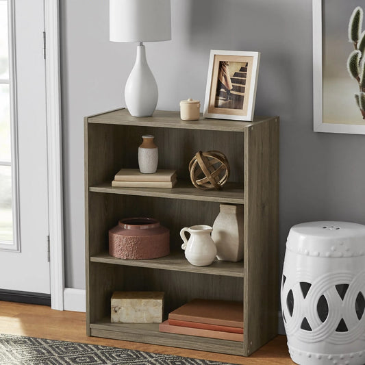 Ivar - Living Room Shelves Wood Storage Shelves Three Tier Shelf