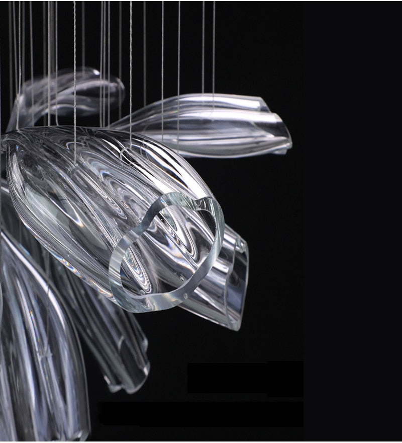 Ylk Luxury Crystal Chandelier Lamp