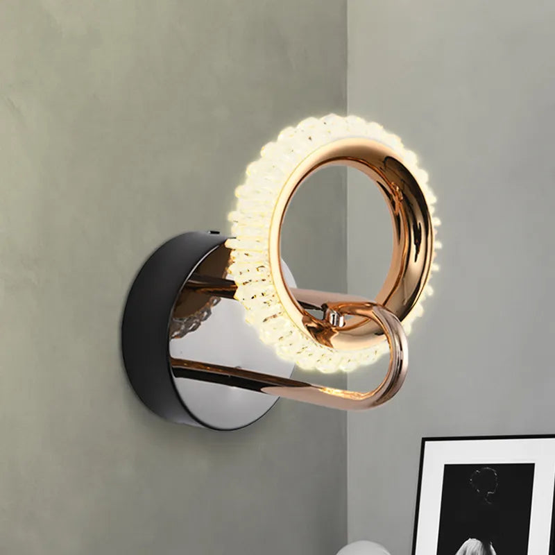 Modern Crystal LED Wall Lamps