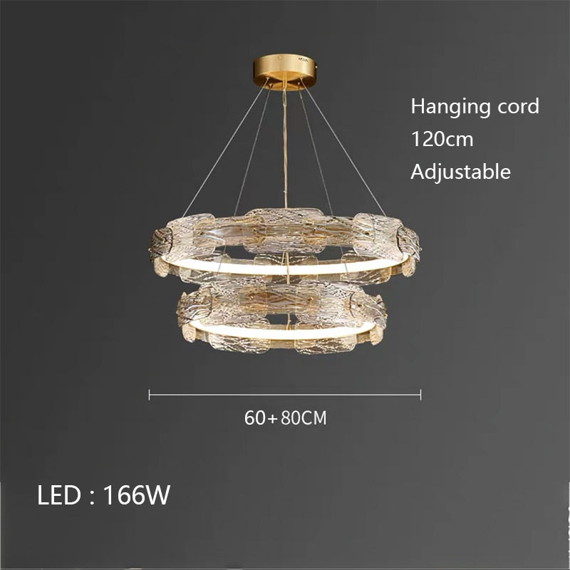 Olga Rounded Crystal Chandelier