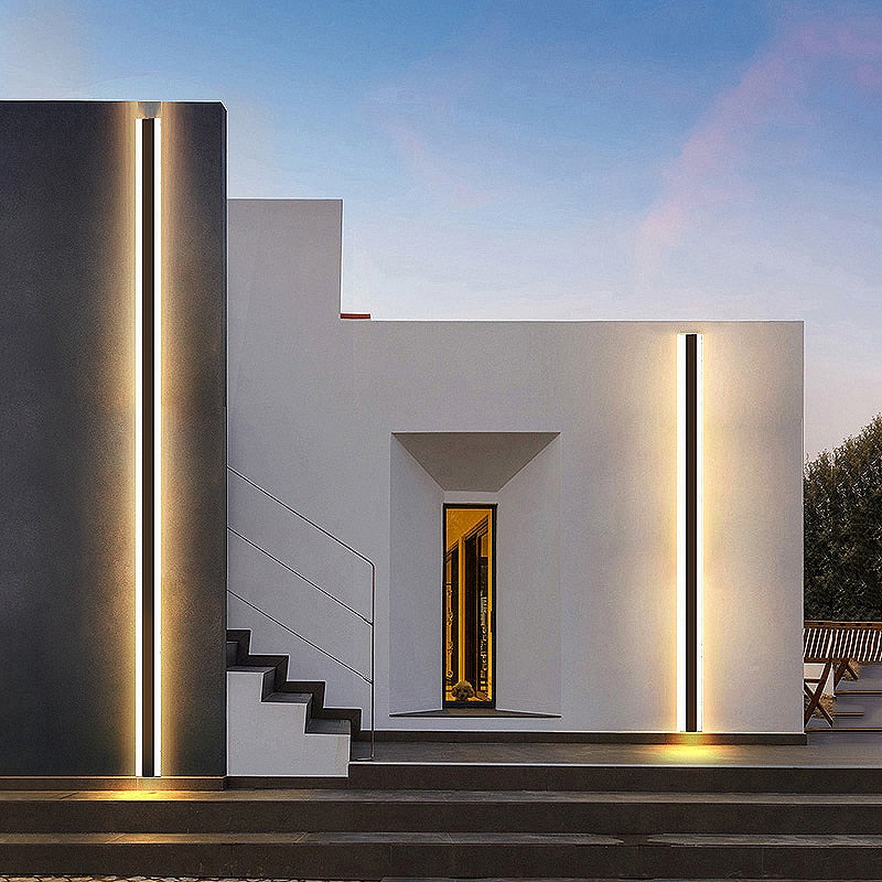 IIS Shuri - Modern Waterproof outdoor Long Strip LED wall lamp IP65 Aluminum