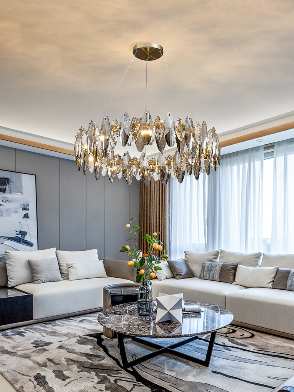 Ylk Yani Luxury Crystal Chandelier