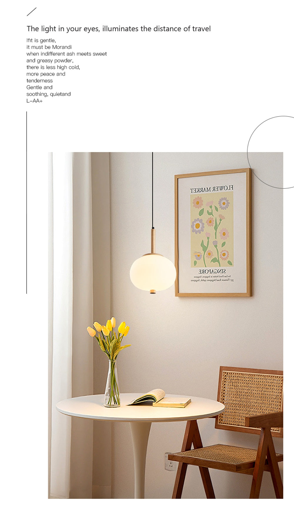 Wad Nordic Pendant Light Fixture