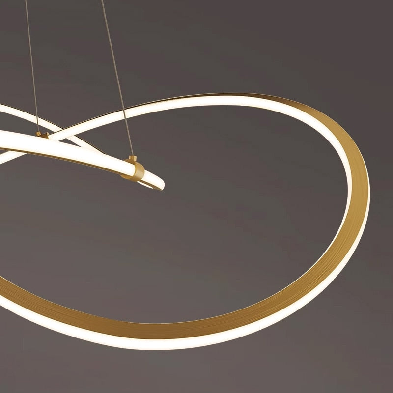 Ylk Creative Design Gold Pendant Light