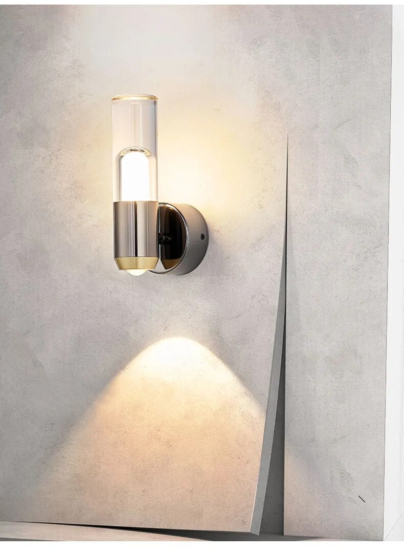 Nordic designer living room background wall decorative light