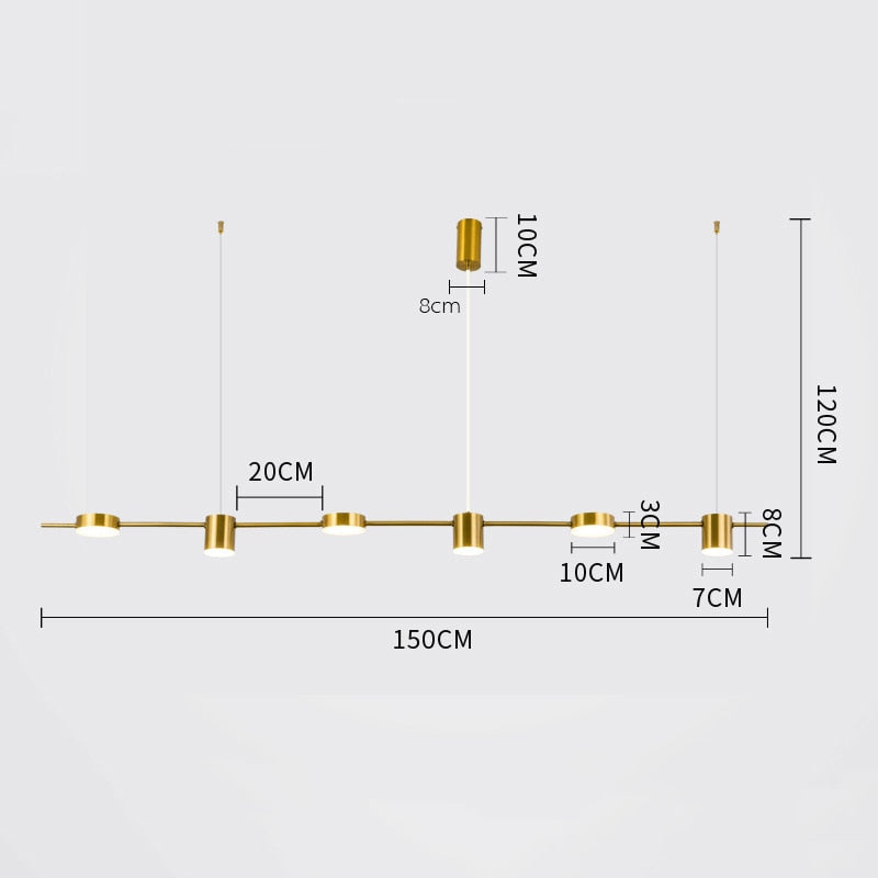 LYF Esperanza Modern LED Pedant Chandelier