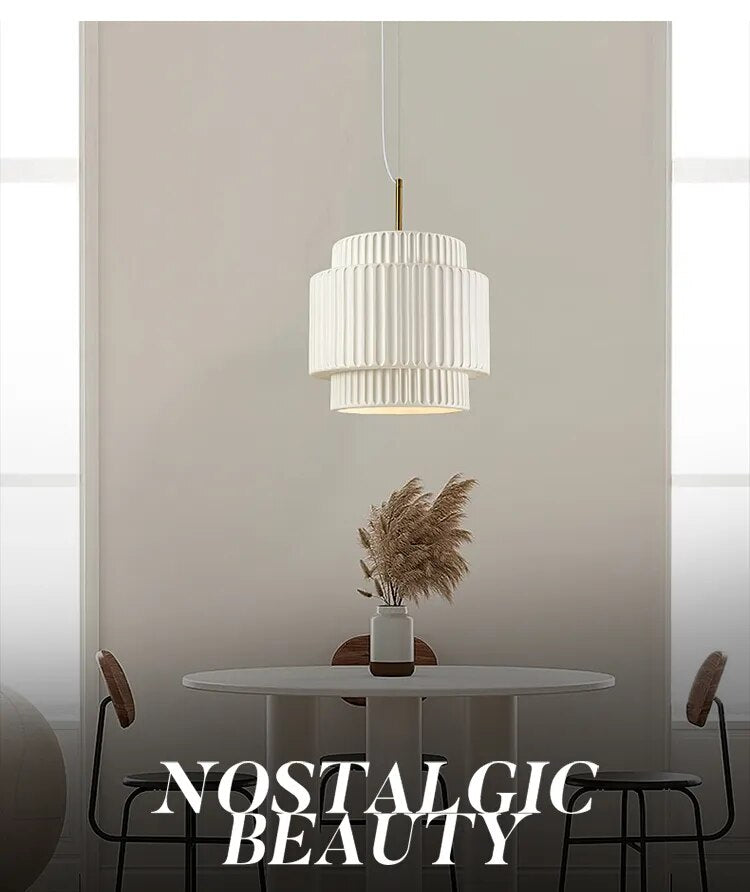 Wabi-Sabi Designer Resin Chandelier