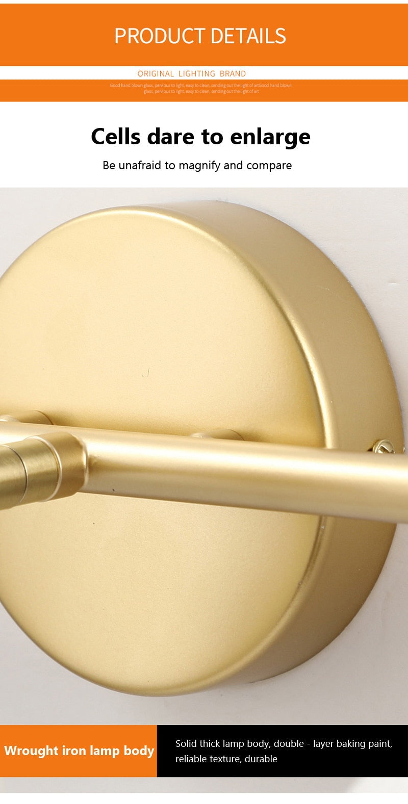 Wad Copper Industrial Wall Lamp