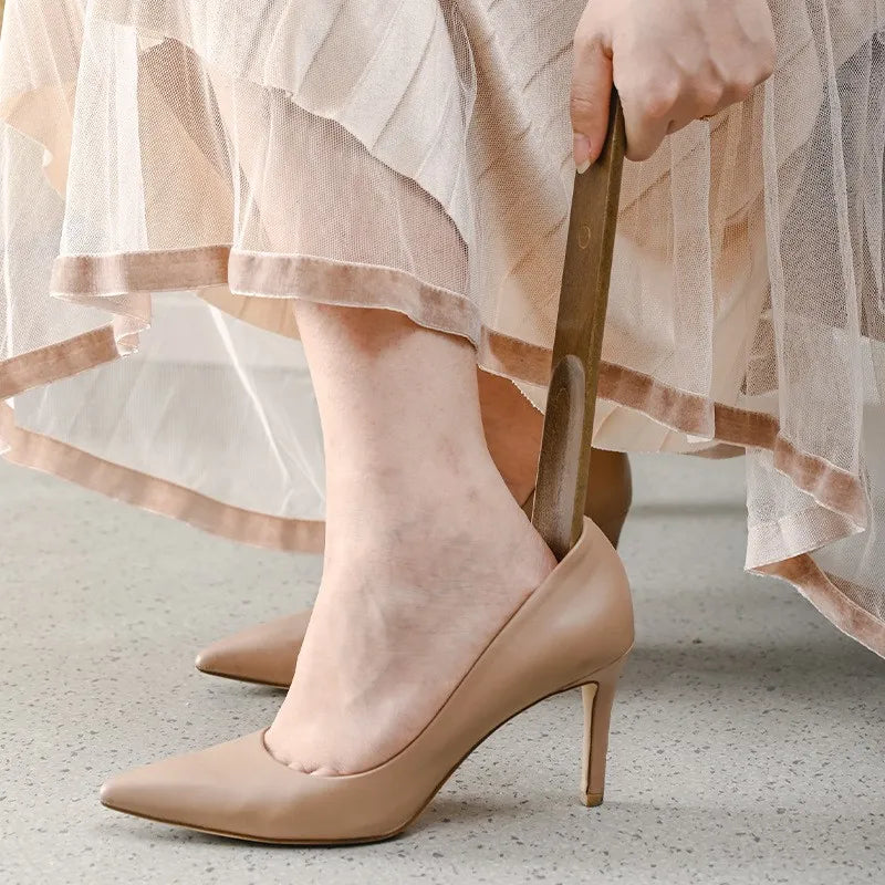 Kolbein Junior - Wooden Walnut Magnetic Shoehorn