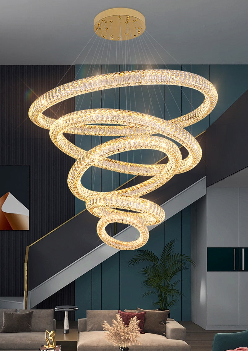 Ring Design LED Chandelier