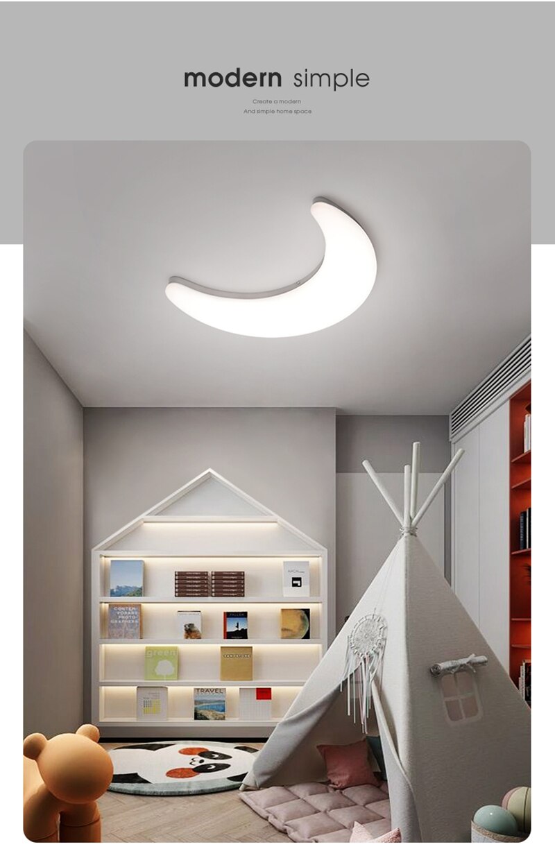 LYF The Half Moon LED Nordic Wall/Ceiling Light