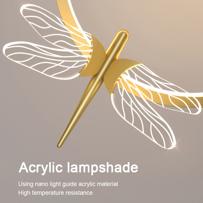 Lyf Dragonfly Pendant Light