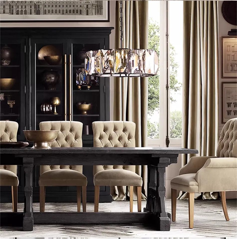 Navi Elegant Dimmable Crystal Chandelier