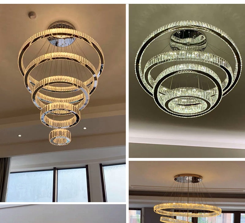 Ylk Ring LED Chandelier Fixture