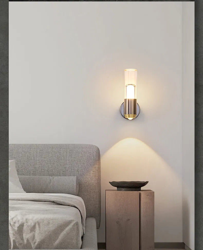 Nordic designer living room background wall decorative light