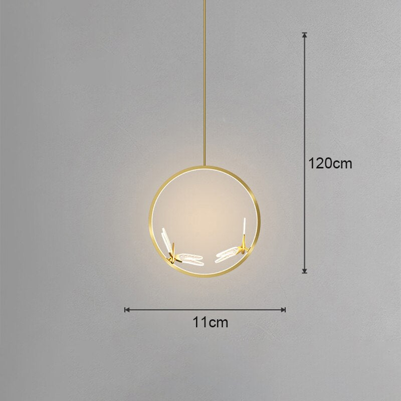 Lyf Dragonfly Pendant Light