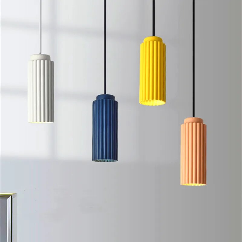 Minimalism Modern LED Pendant Lights Nordic GU10 Art