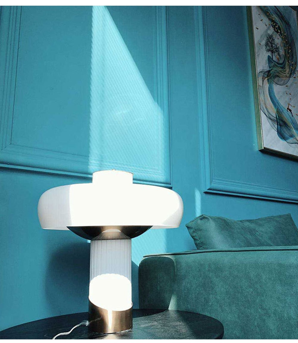 Mak 7-Style Glass Mushroom Lamp