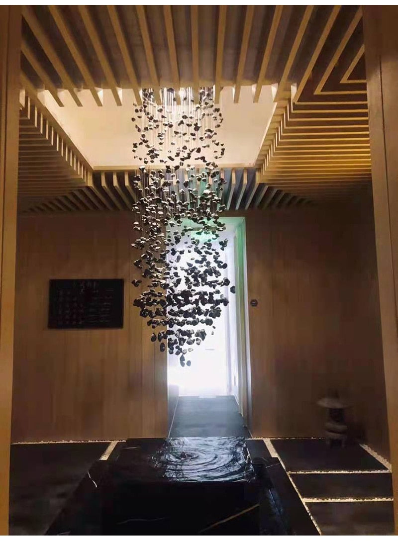 Ylk Modern Clear Crystal Chandelier