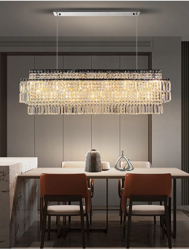 Ylk Ageese Modern Crystal Chandelier