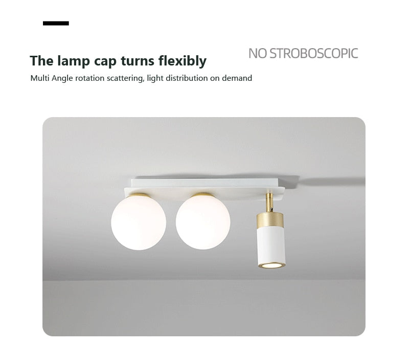 Wad Nordic Modern Glass Ball Lamp