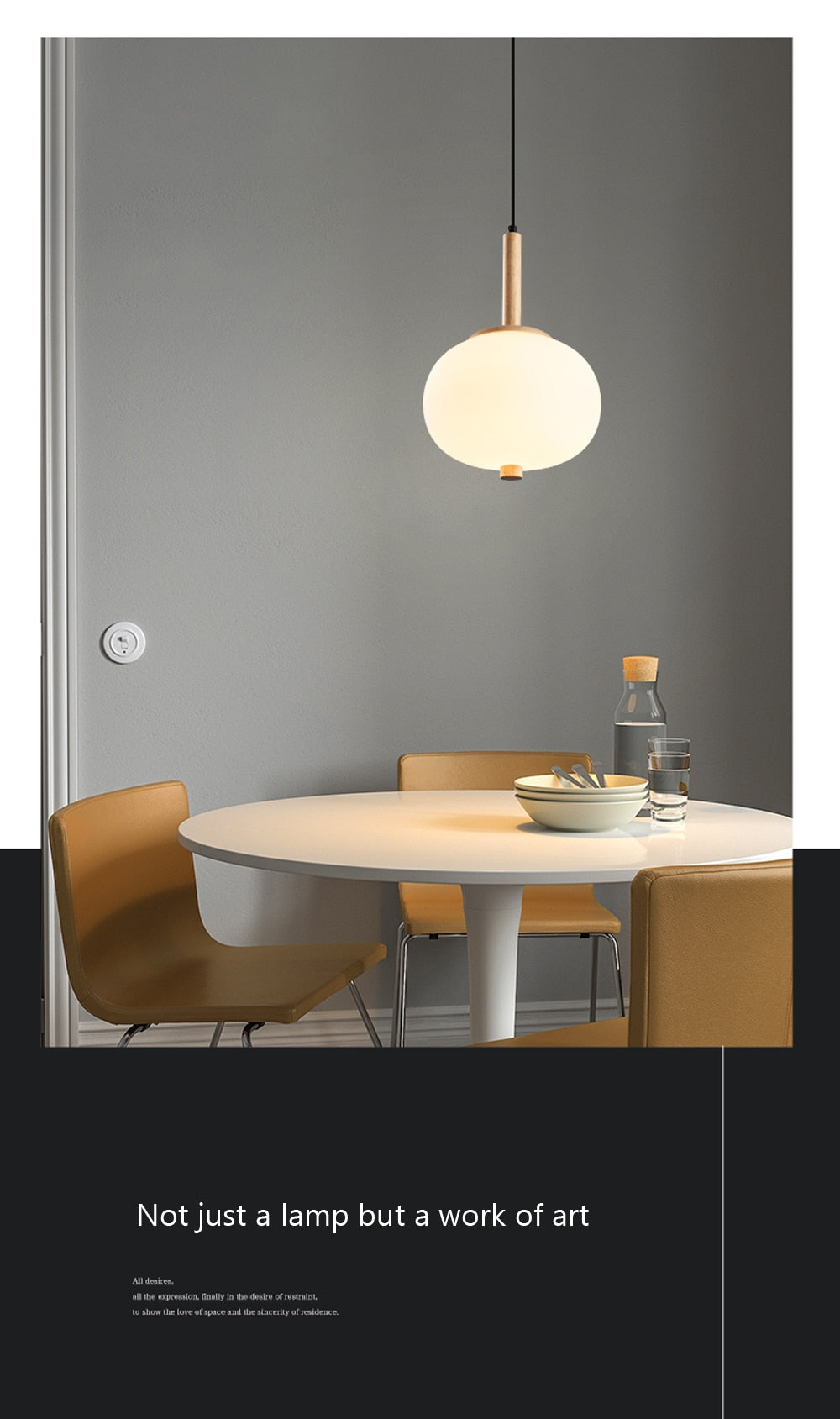 Wad Nordic Pendant Light Fixture