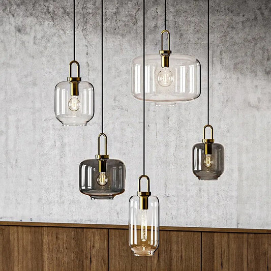Modern Glass Pendant Lamp Light