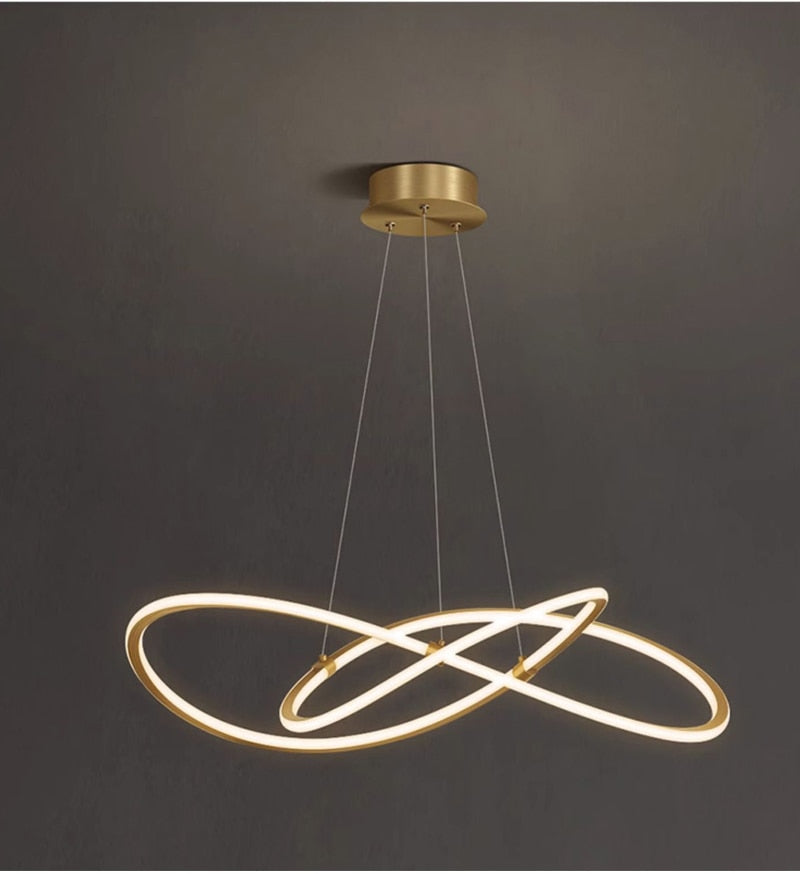 Ylk Creative Design Gold Pendant Light