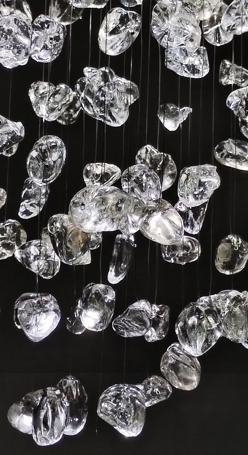 Ylk Modern Clear Crystal Chandelier