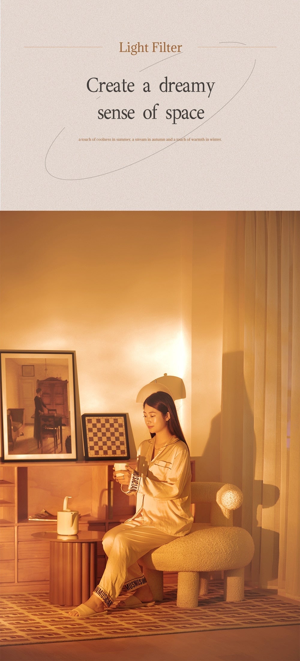 Pq Rotating Water Ripple Night Light