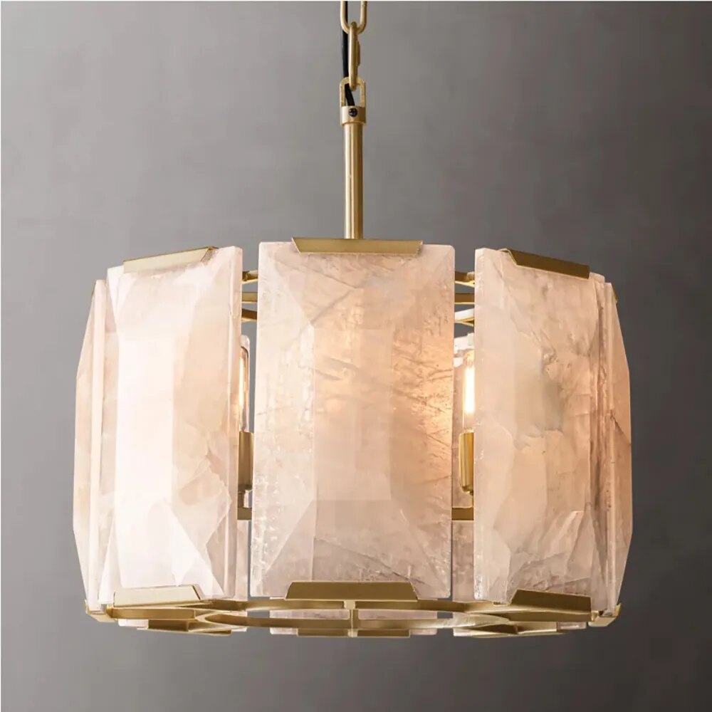 Retro American LED Chandelier Lamp