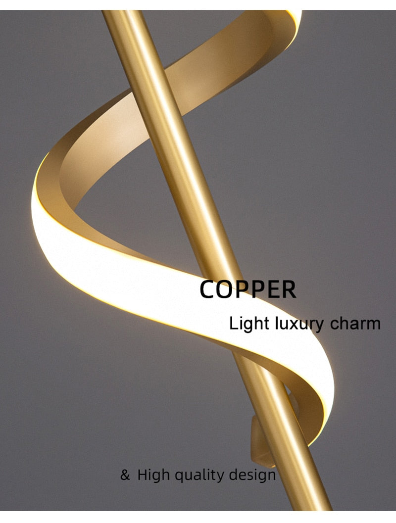 LYF Wall/Pendant The Spiral Lustre LED Light