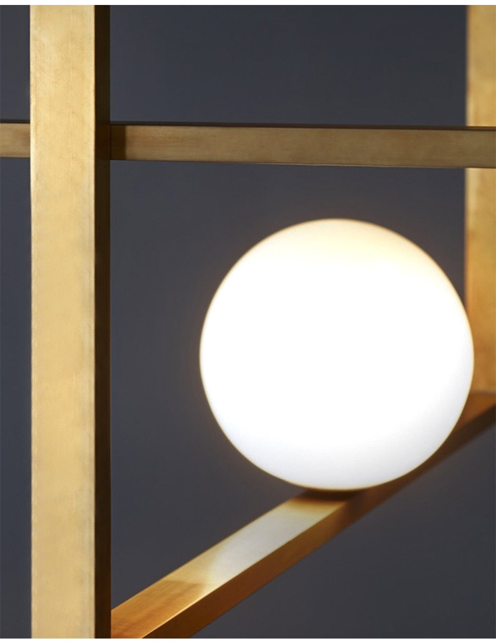 Mak Rectangle Modern Artistic Ceiling Light