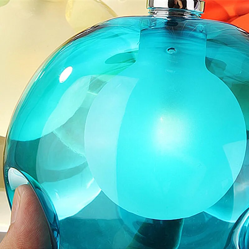 IIS Creative Bubble Colorful Glass LED Pendant Light