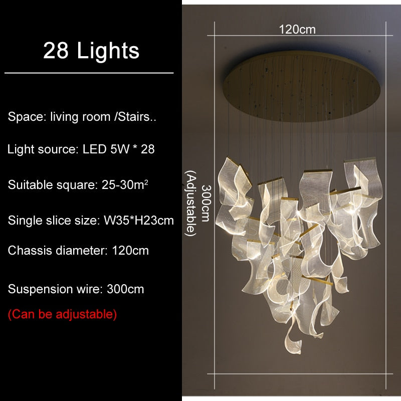 Ylk Hermano Modern LED Chandelier