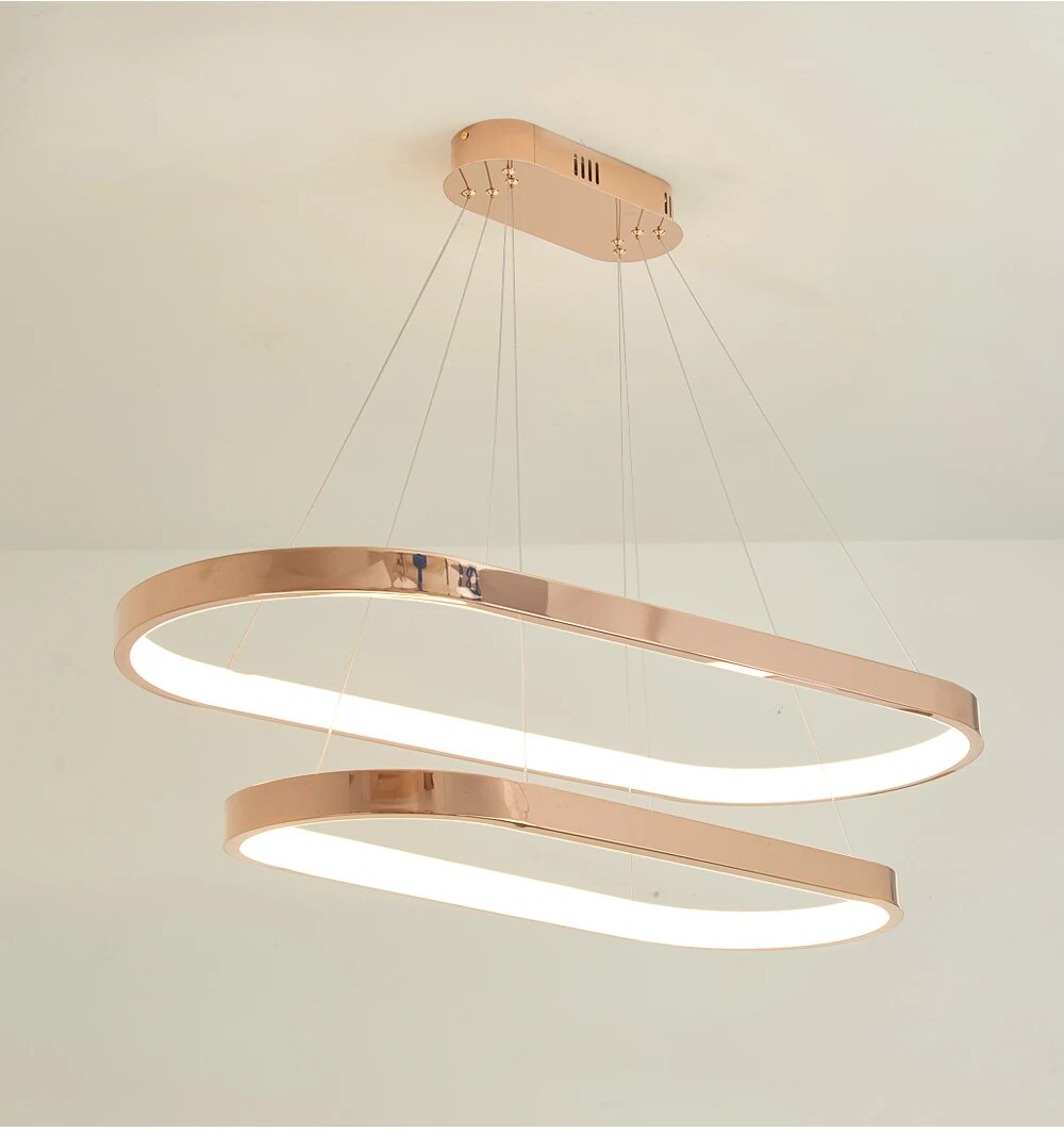 Ylk Rose Gold Pendant Light Fixture
