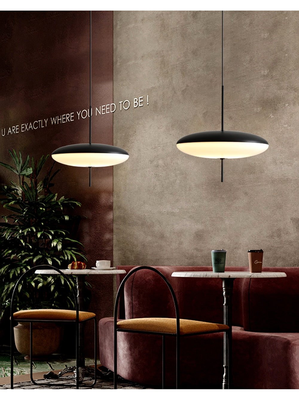 Wad Marino Modern LED Pendant Light