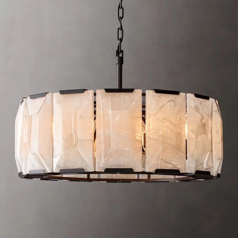 Retro American LED Chandelier Lamp