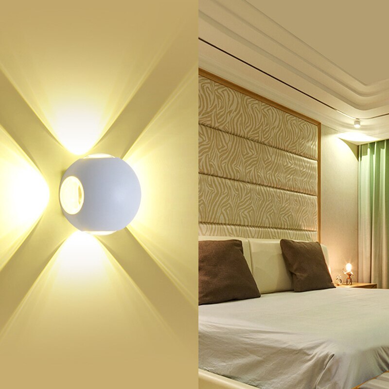 Won Outdoor Waterproof Crossing Sconces