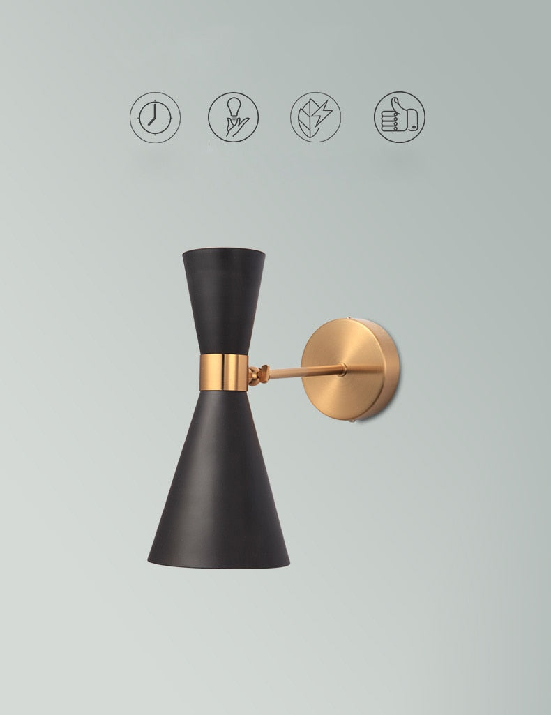 IIS Nara Nordic Home Living Bedside Wall Light Minimalist