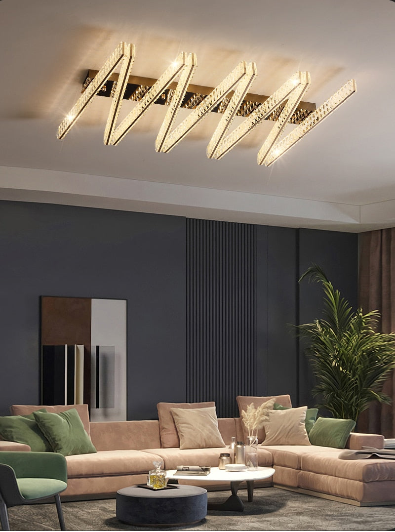 Ylk Vvmm Crystal LED Chandelier