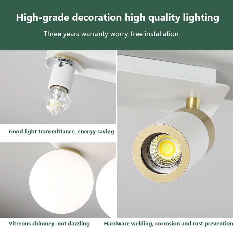 Wad Nordic Modern Glass Ball Lamp