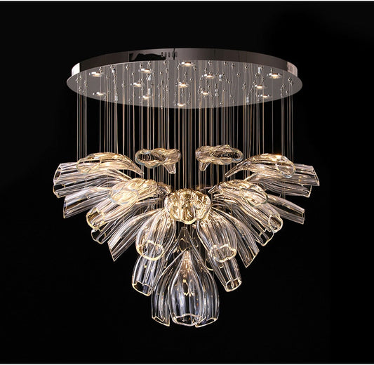 Ylk Luxury Crystal Chandelier Lamp