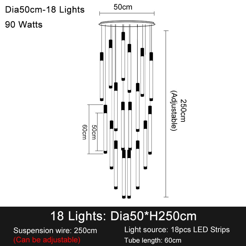Ylk Aire Modern LED Chandelier