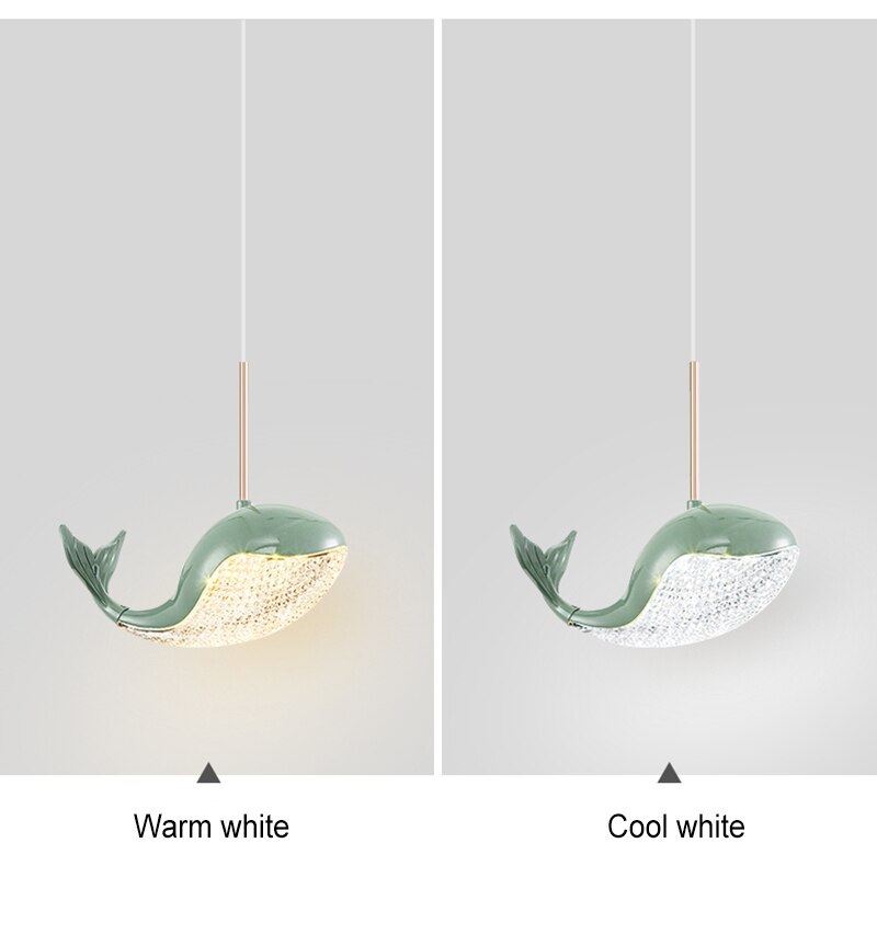 BAN Whale Modern LED Pendant Light