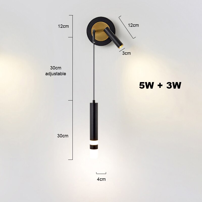 BAN Nordic LED Wall/Pendant lamp spotlight indoor lighting home decor