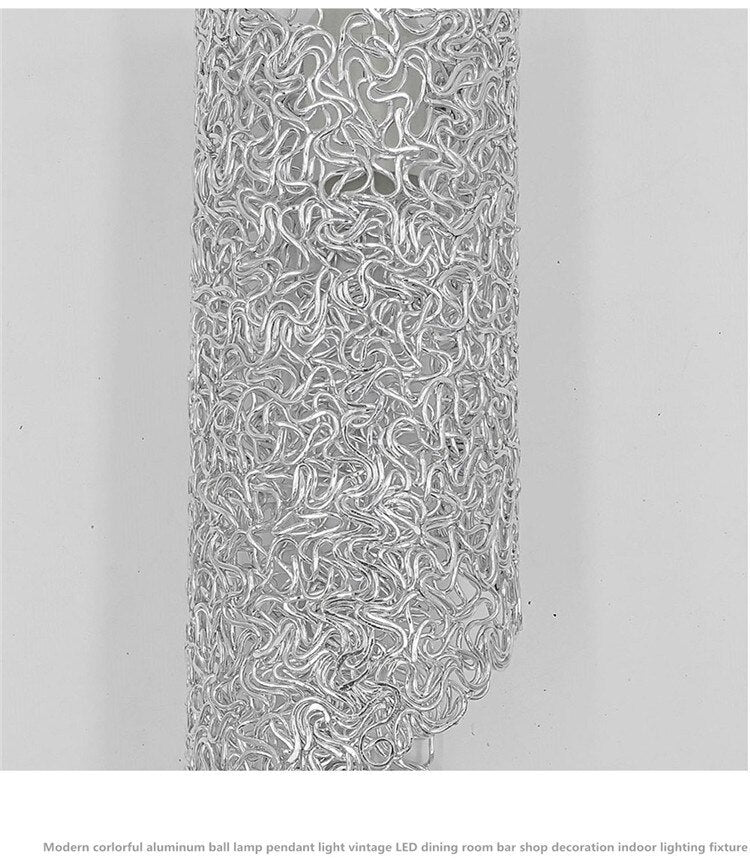 HEN Aerin Color Macaron Pendant Lights Aluminum Wire  Suspension Luminaire